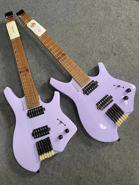 여행자와 무대 공연자에게 완벽한 30인치 헤드리스 일렉트릭 기타