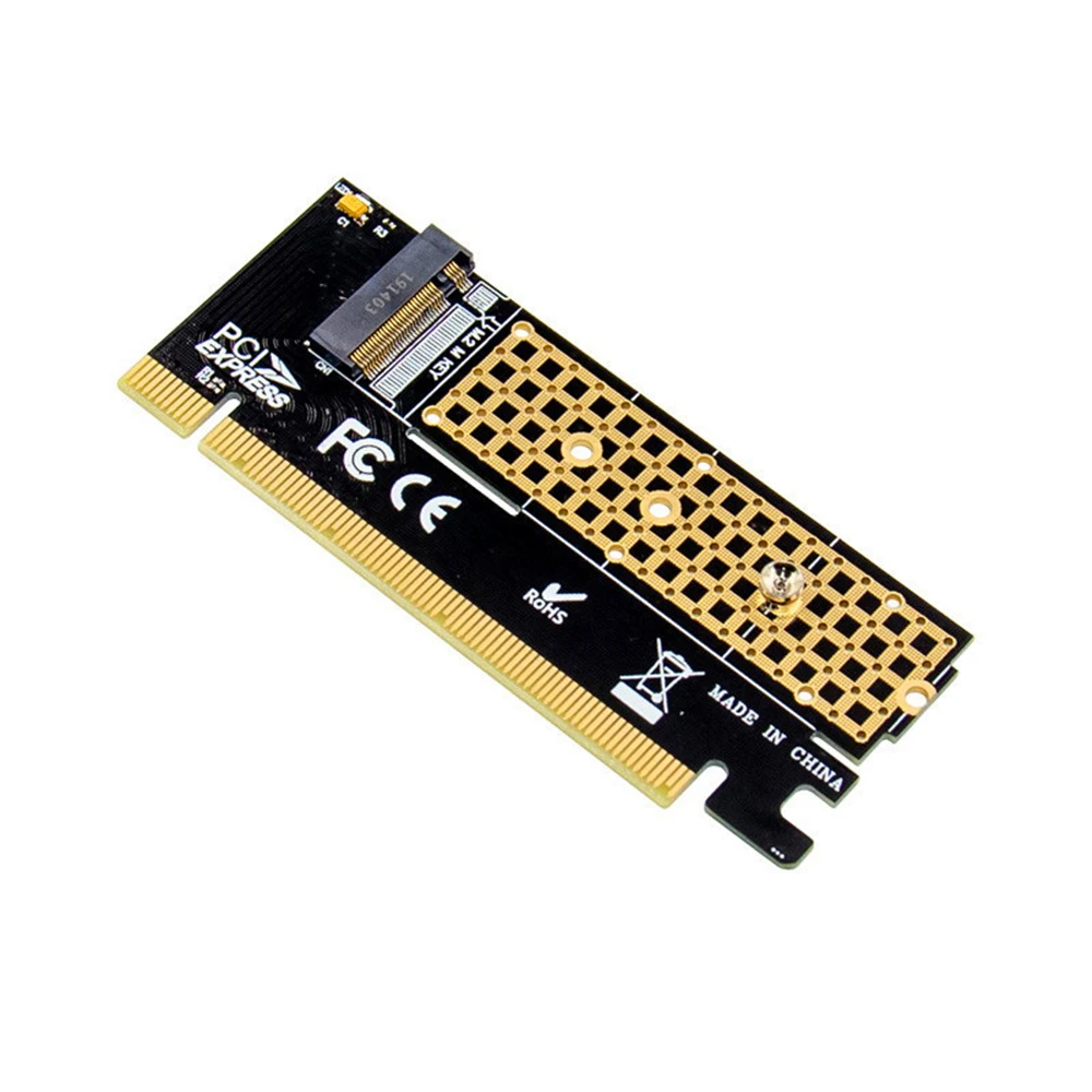 Kebidumei M.2 NVME PCIE vers M2 adaptateur LED NVME SSD M2 PCIE