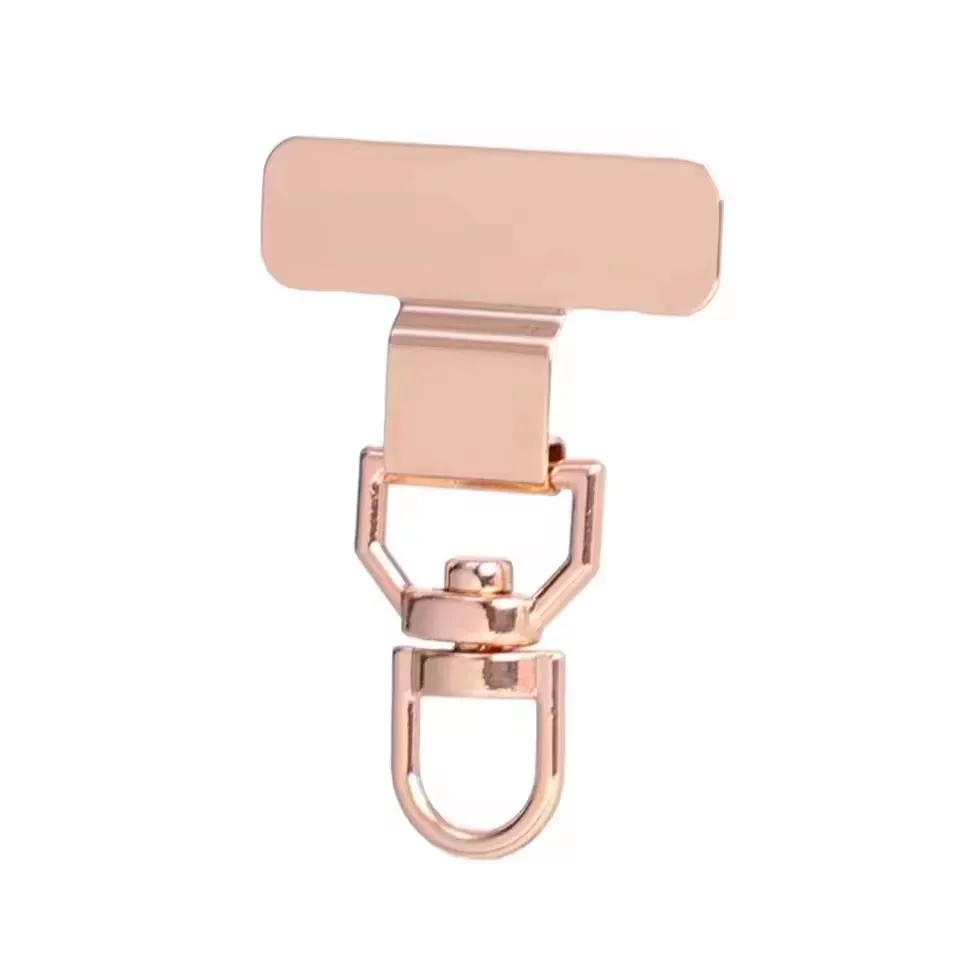 360° Rotatable Ultra-Thin Phone Lanyard Clip with Anti-Lost Strap