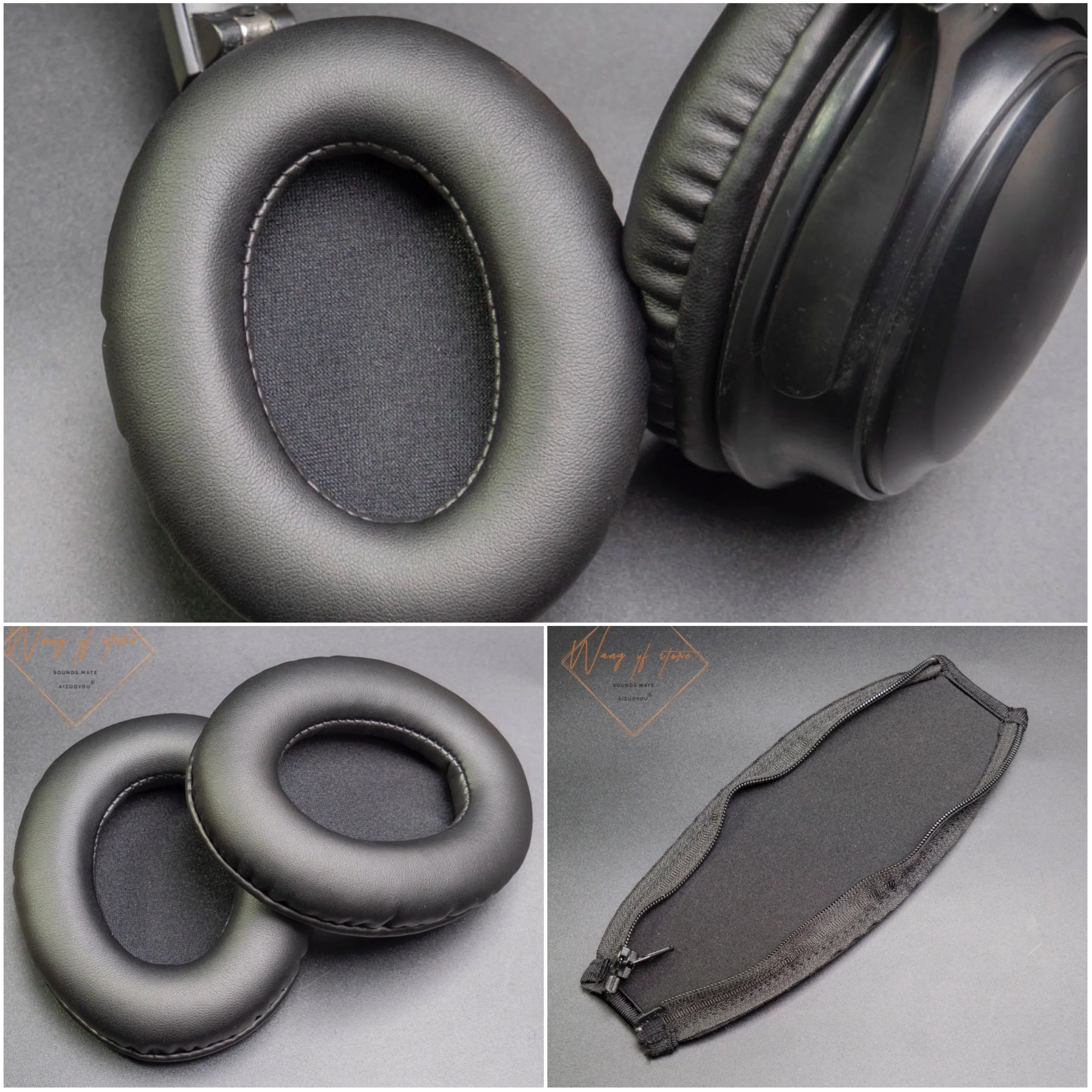 Almofadas de Ouvido Espuma Almofada Earpads para Behringer Hc2000 Hc2000 Bcn Fone Ouvido Earmuff Peça Substituição