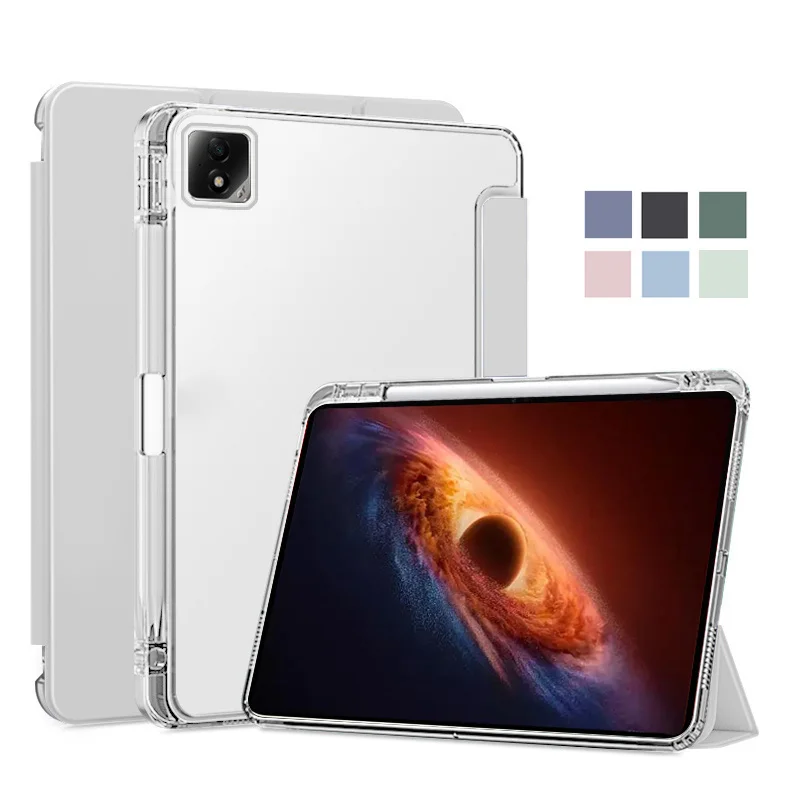 Enhanced Product Title:  
Elegant Tablet Case with Pencil Holder and Trifold Stand – Premium Leather Finish