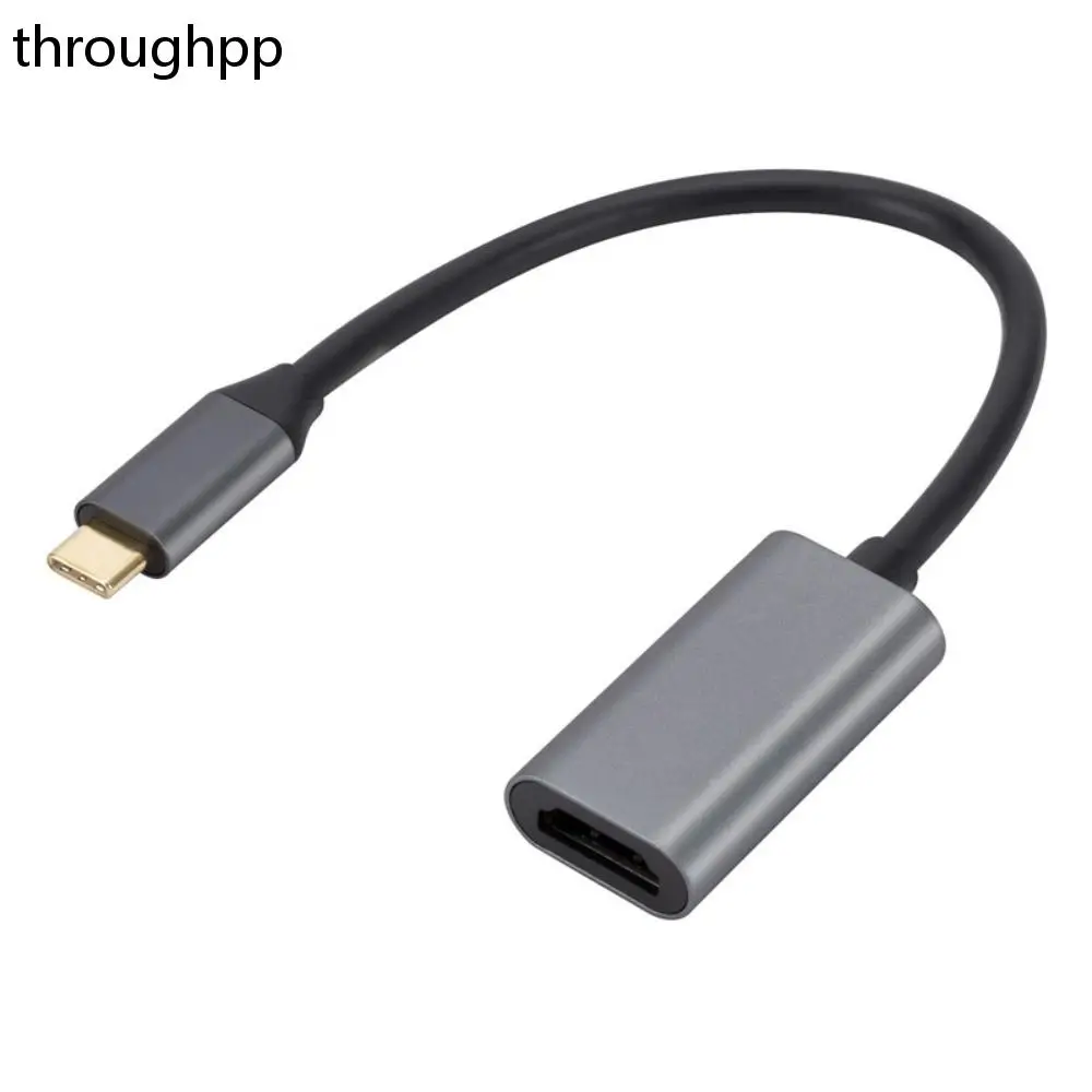 

1 PC Lightweight Type C To HDMI-compatible Cable USB 3.1 HDTV Cable Adapter Mini Size Video Converter