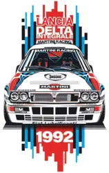 Vintage Racing Aluminum Wall Decor - Retro Garage Bar Club Poster - Aluminum 14x20cm (Aluminum sign)