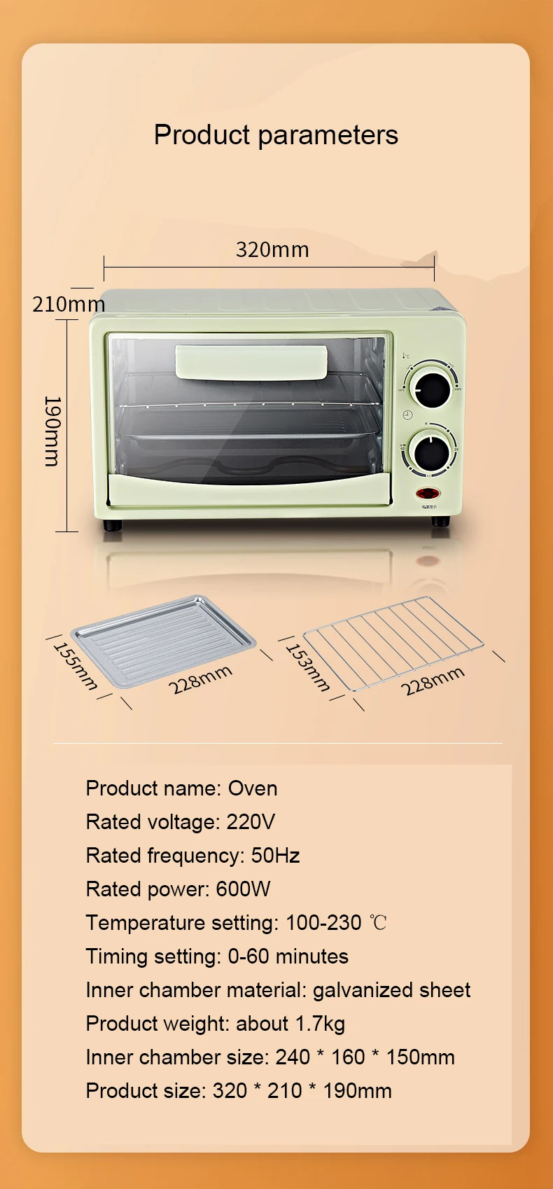 DMWD Electric Baking Oven 12L Kitchen Multifunctional Small Roaster Intelligent Timing Barbecue Bread Pizza Baking Maker 6