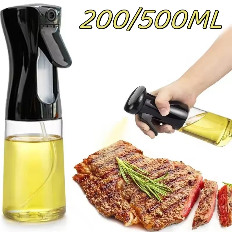 Set Cuisine Saine : Cuillère En Bois Bambou + Spray Huile Rechargeable - Vaporisateur Pour Cuisson Légère