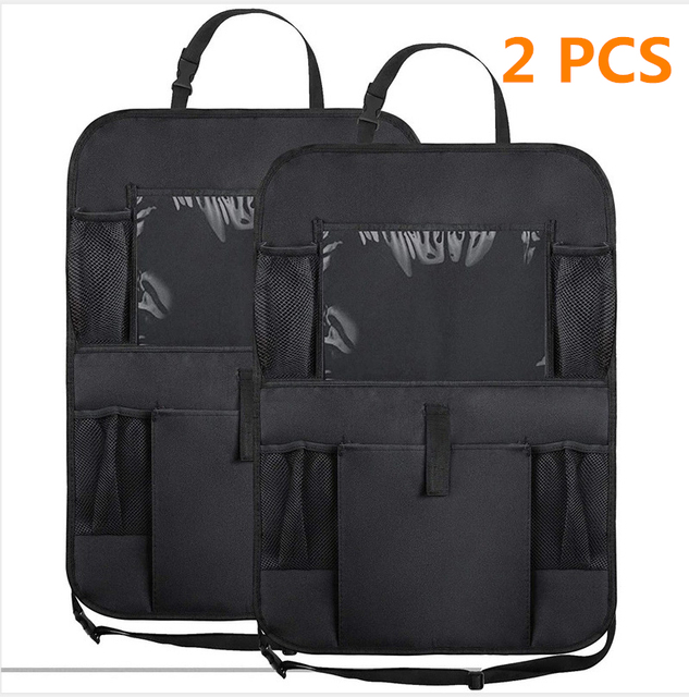 Organizer Multi-Pocket Car Auto Phone Pocket Pouch Car Back Seat Organizer Protector Hanging Storage Bag