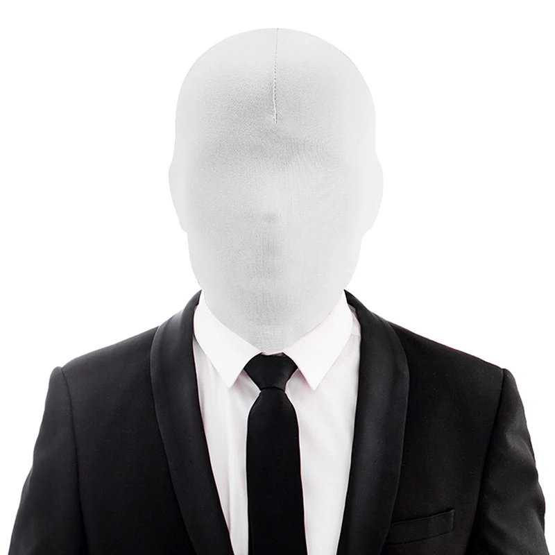 Black Full Face UV Protection Balaclava Hat for Festivals and Cosplay