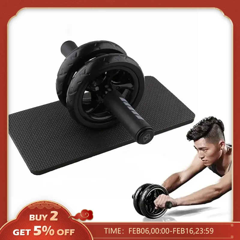 Ab Roller Wheel Per Ab Roller Workout Equipment Ab Roller Con Ginocchiera Ab Roller Wheel Con Bande Di Resistenza Ab Roller Workout