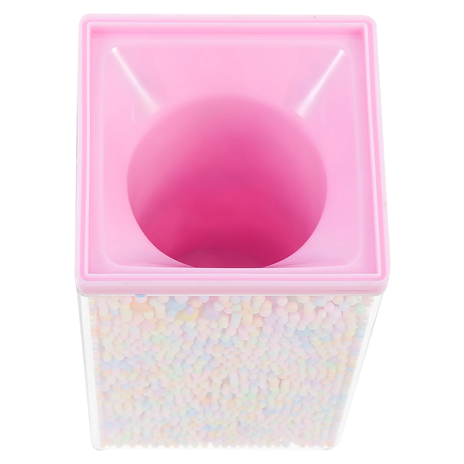 Bubble Pen Holder Cup: Pen Cup with Colored Bubble Desktop Stationery Organizer Makeup Brush Storage for Home Office School practical stationery organizer holder 3 separate compartments for colored pencil makeup tools remote control home office