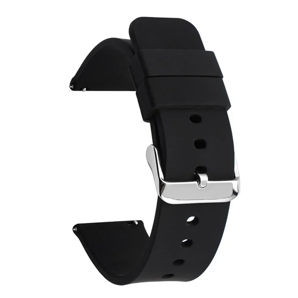 Soft Quick Release Silicone Smart Watch Band - Variety of Sizes Available