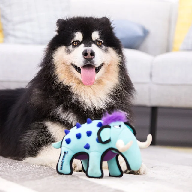 Kutyajátékok Tpr És Vászon Kombinált Anyagi Harapás-Rezisztens Interaktivoys A Kutya Moláris Edzéshez.