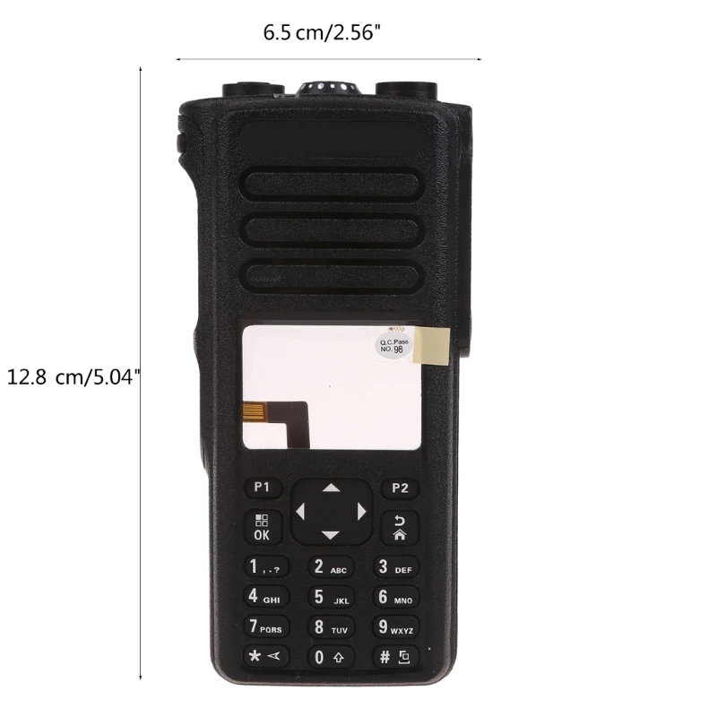 Dropship Walkie Talkie Accessories Replacement Cover with Speaker for XPR7550 DGP8550 Portable Radio Front Housing Case Black