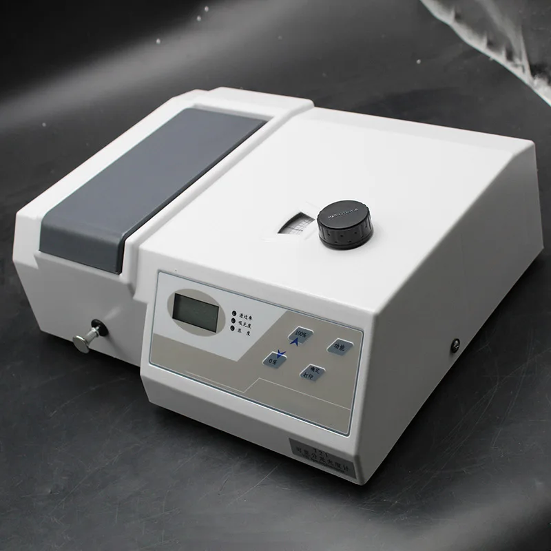 

721/722/752 Visible Spectrophotometer Wavelength Range 350-1020nm Tester Spectrometer Bandwidth 6nm High Precision Light Meter