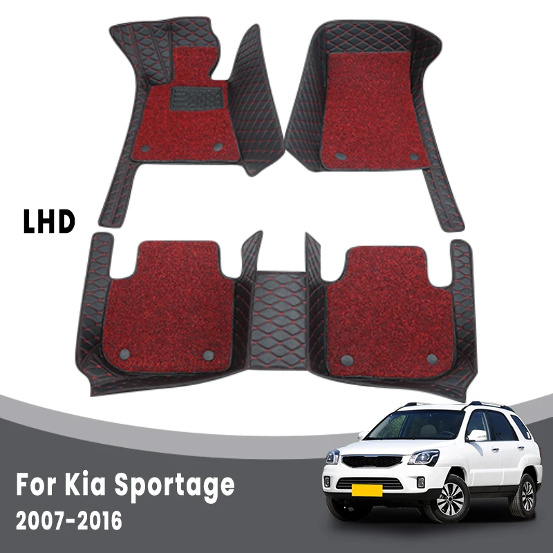 Car Floor Mats For KIA Sportage 2016 2015 2014 2013 2012 2011 2010 2009