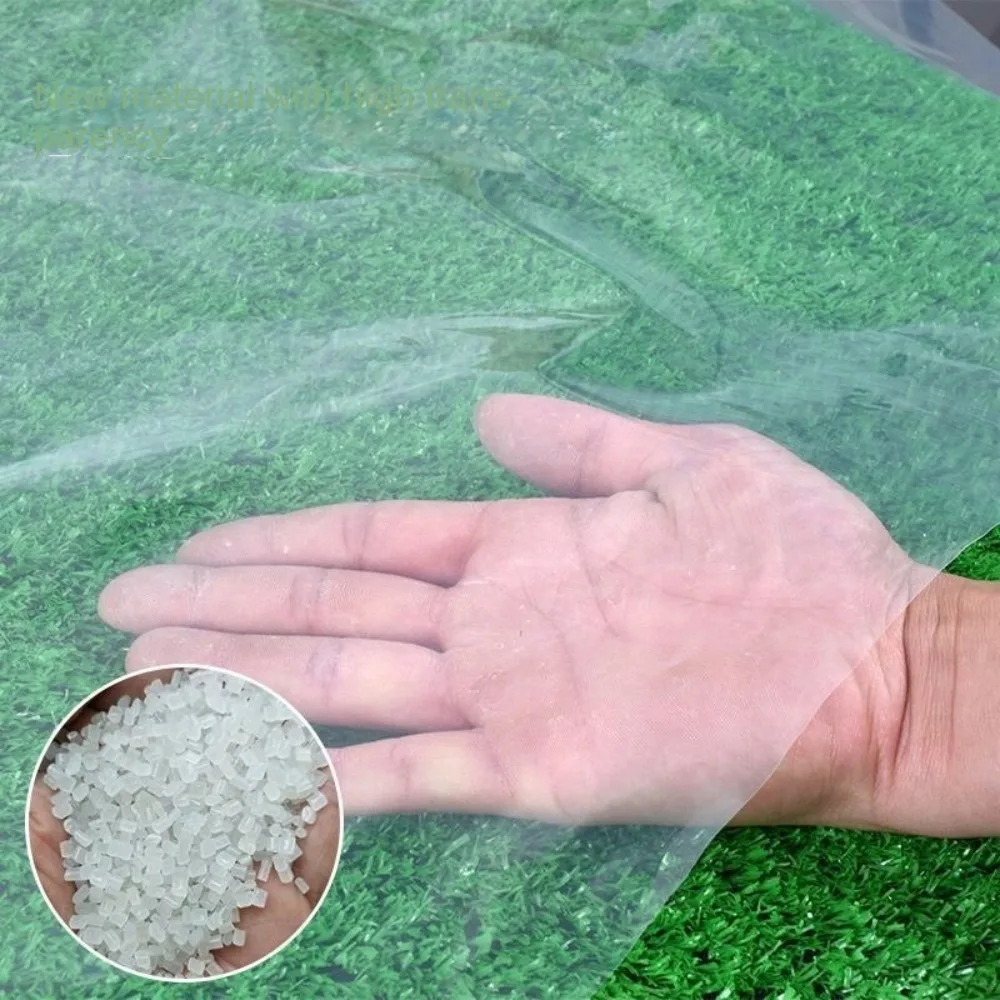 Plastic Clear Greenhouse Film Polytunnel Protective Transparent Film Agricultural PE Hot House Cover Garden Accessories