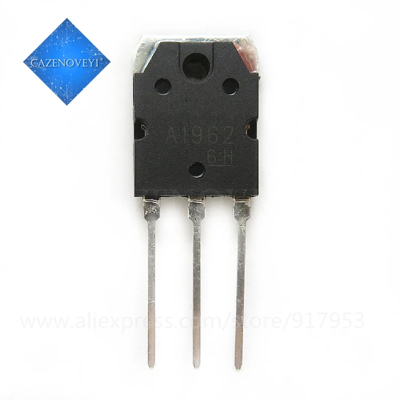 Coppie Transistor Di Potenza 5 Coppie (10 Pezzi) Transistor 2SA1962 / 2SC5242 - TO-3P Nuovi Per Amplificatori Audio Transistor Audio Potenza - Foto 8
