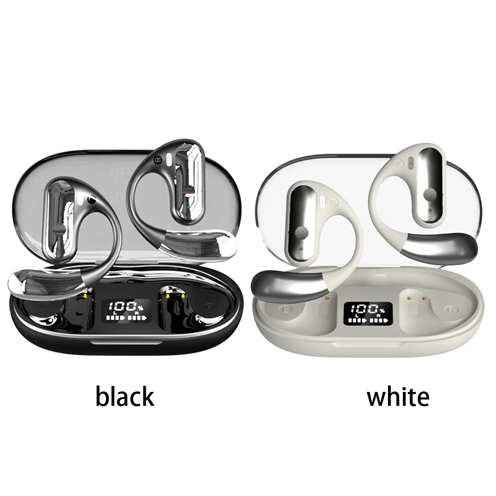 144 Languages AI Real-Time Translation Earbuds Wireless Bluetooth-Compatible 5.3 Earphones Earhook Sports Headphone