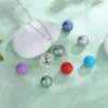 Eudora 18MM Harmony Ball Tree of Life Necklace Pregnancy Chime Bola Angel Caller Baby Musical Bola DIY Jewelry for Women Gift 4