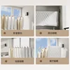 Retractable Invisible Clothesline, No Drill Indoor Balcony Laundry Rope, Space-Saving Bathroom Clothes Drying Organizer 3