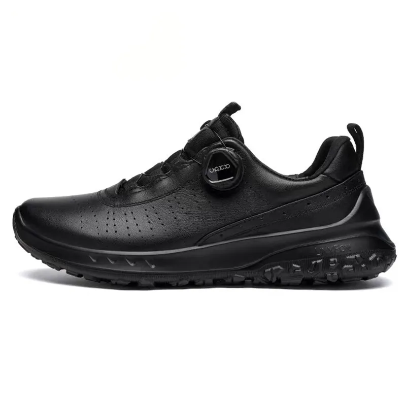 Fashion Men's Outdoor Casual Shoes Soft Soled Travel Sports Shoes Genuine Leather Men Business Anti Slip and Breathable