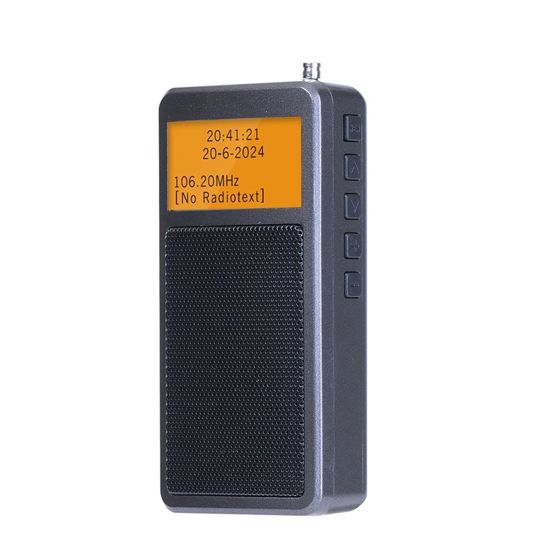 B34B-Mini Portable Bluetooth Radio FM Stereo Wireless Speaker Alarm Clock