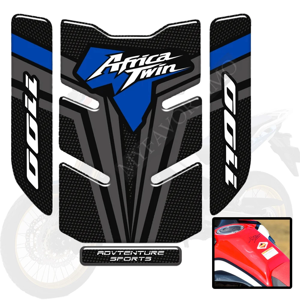 CRF1100 CRF 1100 L For Honda Adventure ADV Visor Set Stickers Decal Kit 2019 2020 2021 Tank Pad Africa Twin Protection