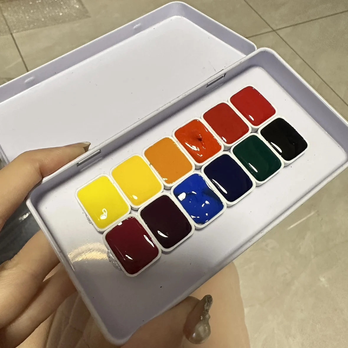Original Schmincke Artist Watercolor Paint Solid Limited Color Watercolor 24/36/48 Colors Master Drawing Art Supplies