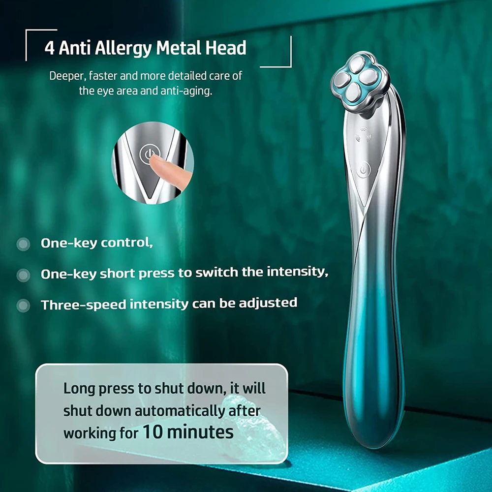 Microcurrent Facial Device RF Radio Frequency Eye Skin Tighten & Anti