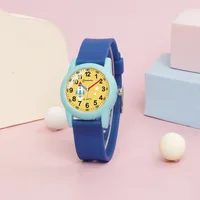 Nouveaux garçons filles montre 30M étanche Quartz enfants montre bleu rose numérique enfants Sport montres réveils cadeaux 3