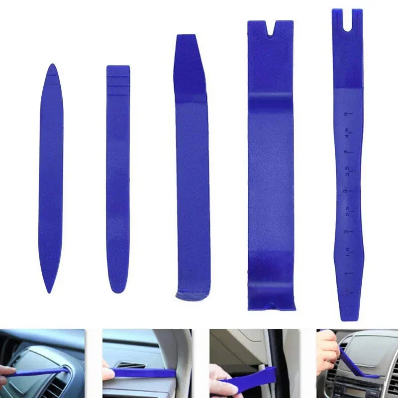 10PCS Auto Trim Removal Tool Kit Plastic Car Door Panel Dash Radio Audio Pry Tools for DIY Repair Installation