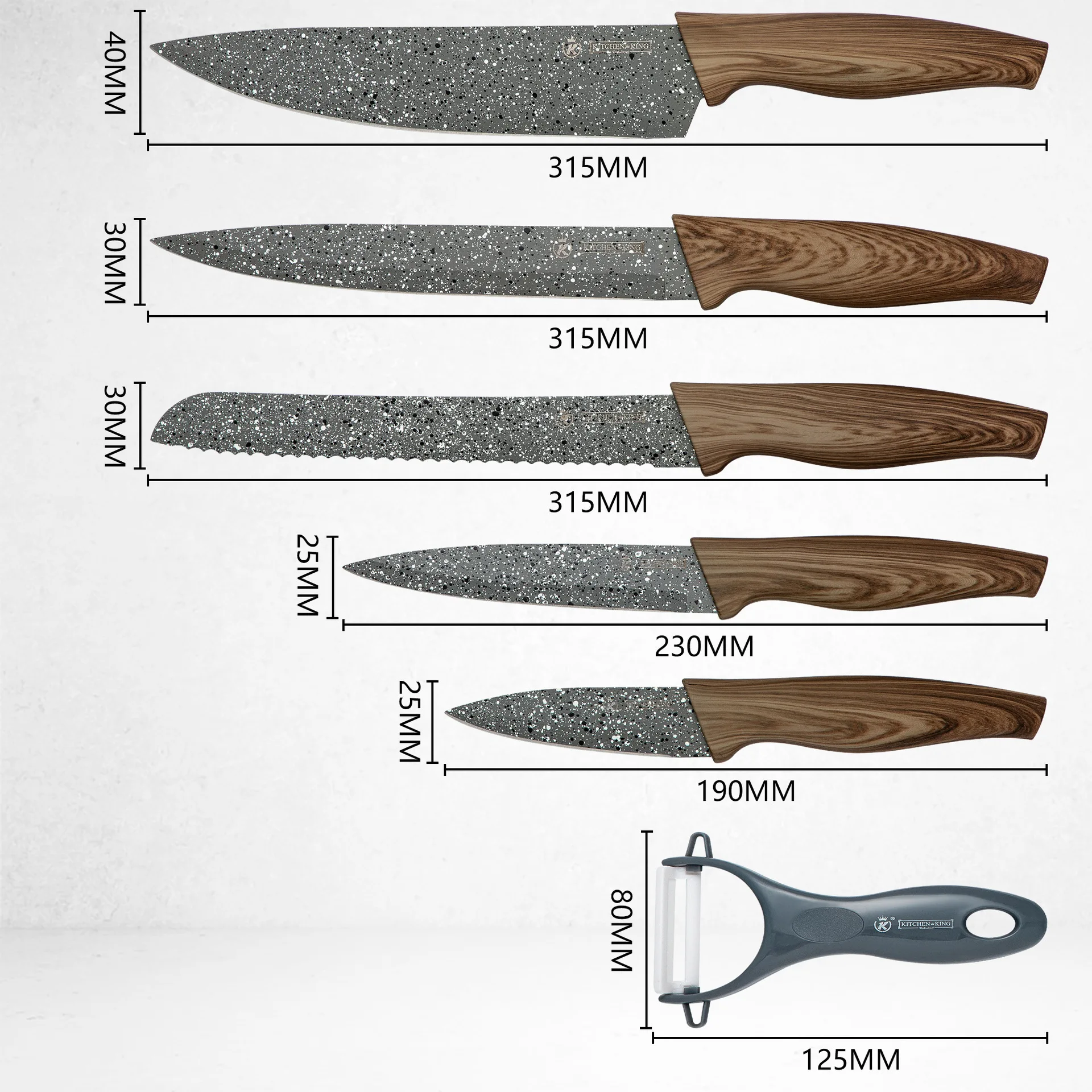 Charcuterie Chef Bread Slicing Utility Knives Prestige Germany Steel  Professional Dockorio Kitchen Knife Set With Block - Buy Charcuterie Chef  Bread Slicing Utility Knives Prestige Germany Steel Professional Dockorio  Kitchen Knife Set