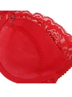 Soutien-gorge Push Up à armatures en dentelle pour femmes, sous-vêtements Sexy, Bralette, Lingerie intime 5