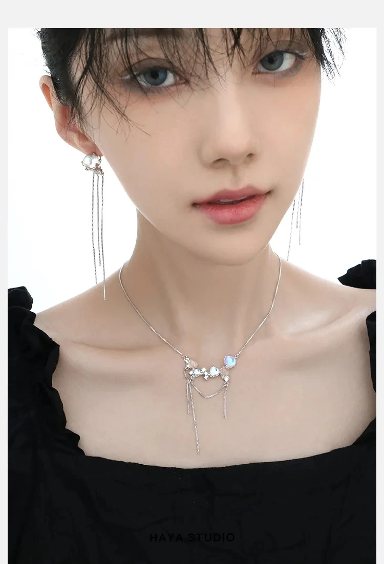 Moonlit Cascade Necklace S033442db2b5e4e24957db1485c1d22bel