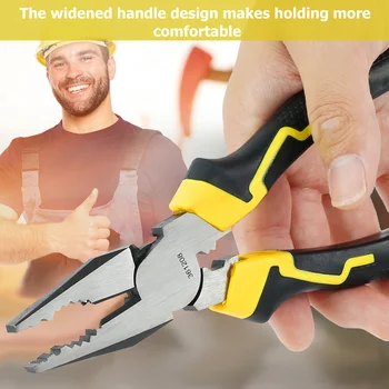 3set High Carbon Steel Pliers ,Cable Wire Cutting Pliers with Soft Grip Handle 6