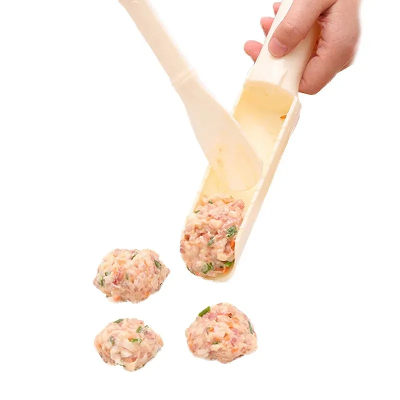 1pc Creative Kitchen Triple Meatball Maker Useful Meatball Maker Machine Fish Ball Set DIY Home Cooking Tool Kitchen Accessories