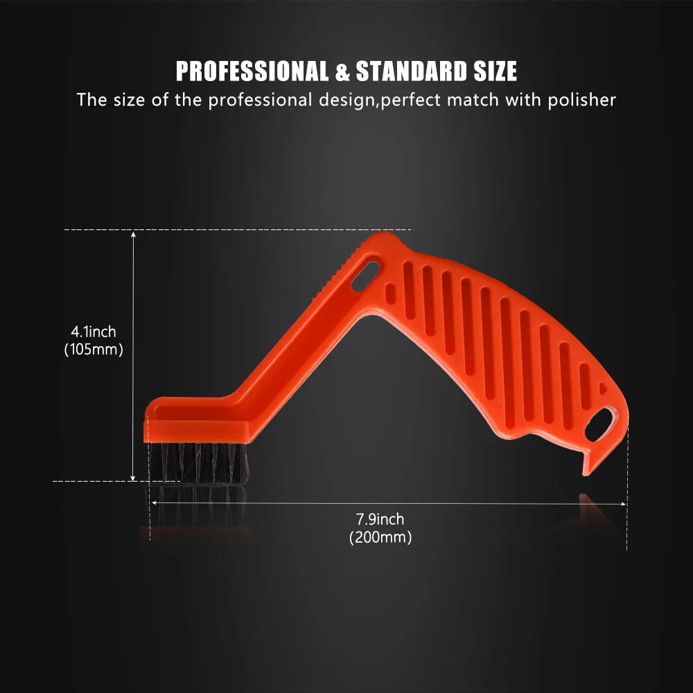 SPTA Polsihing Pad Cleaning Tool Polishing Disc Cleaning Brush For Wax Residue Of Disc Removal Car Cleaning Accessories