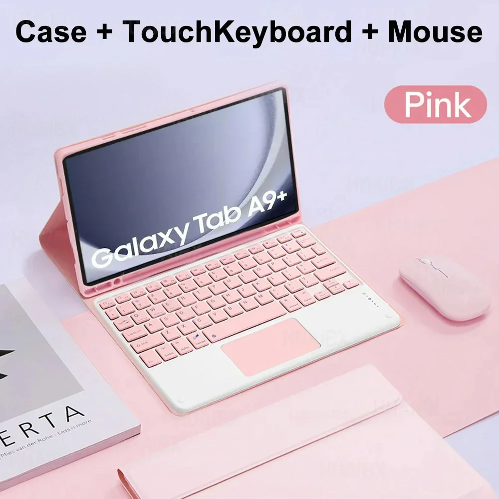 Premium Case with Removable Keyboard and Mouse