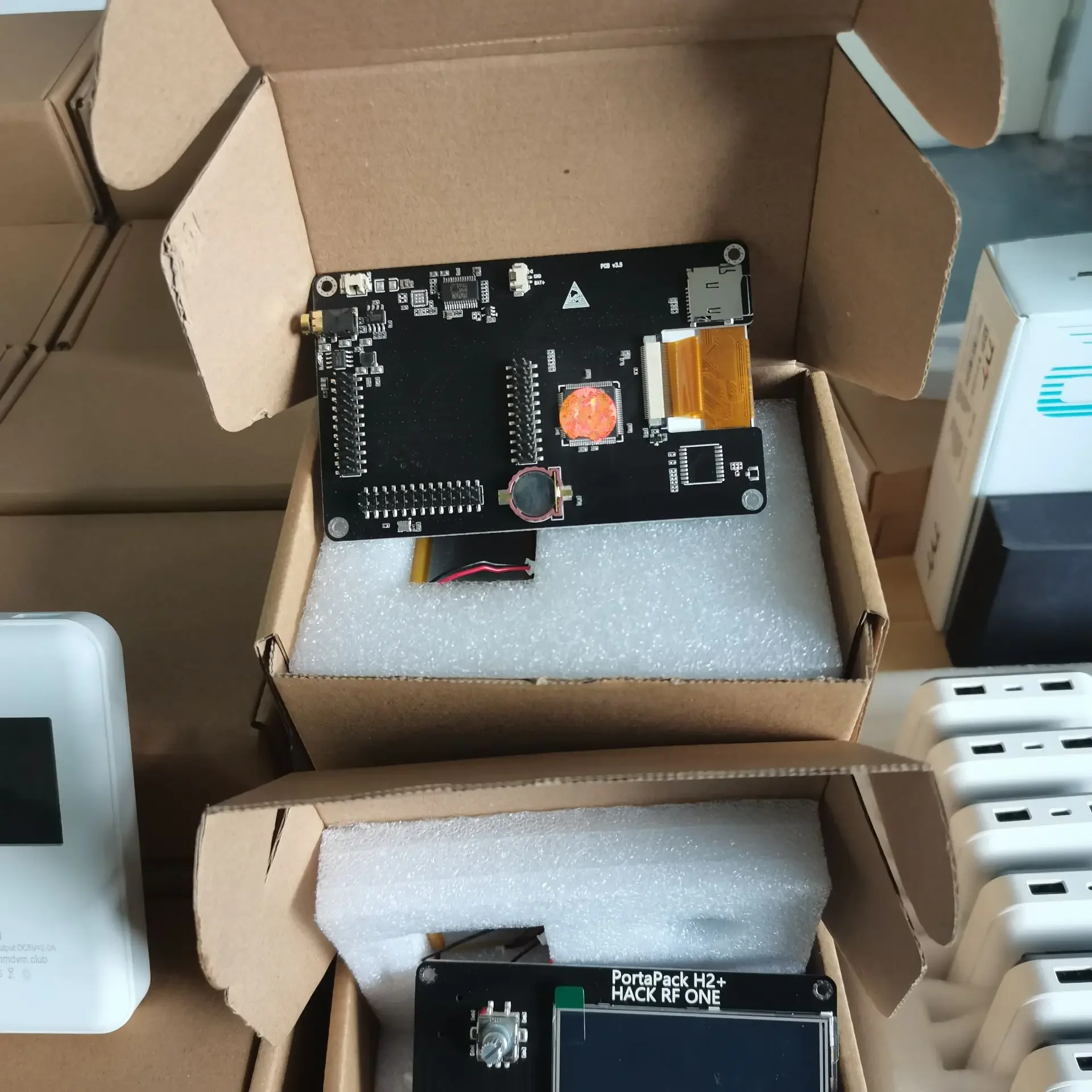 2.8 Inch Touch LCD PORTAPACK H2 Console 0.5ppm TXCO For HackRF SDR