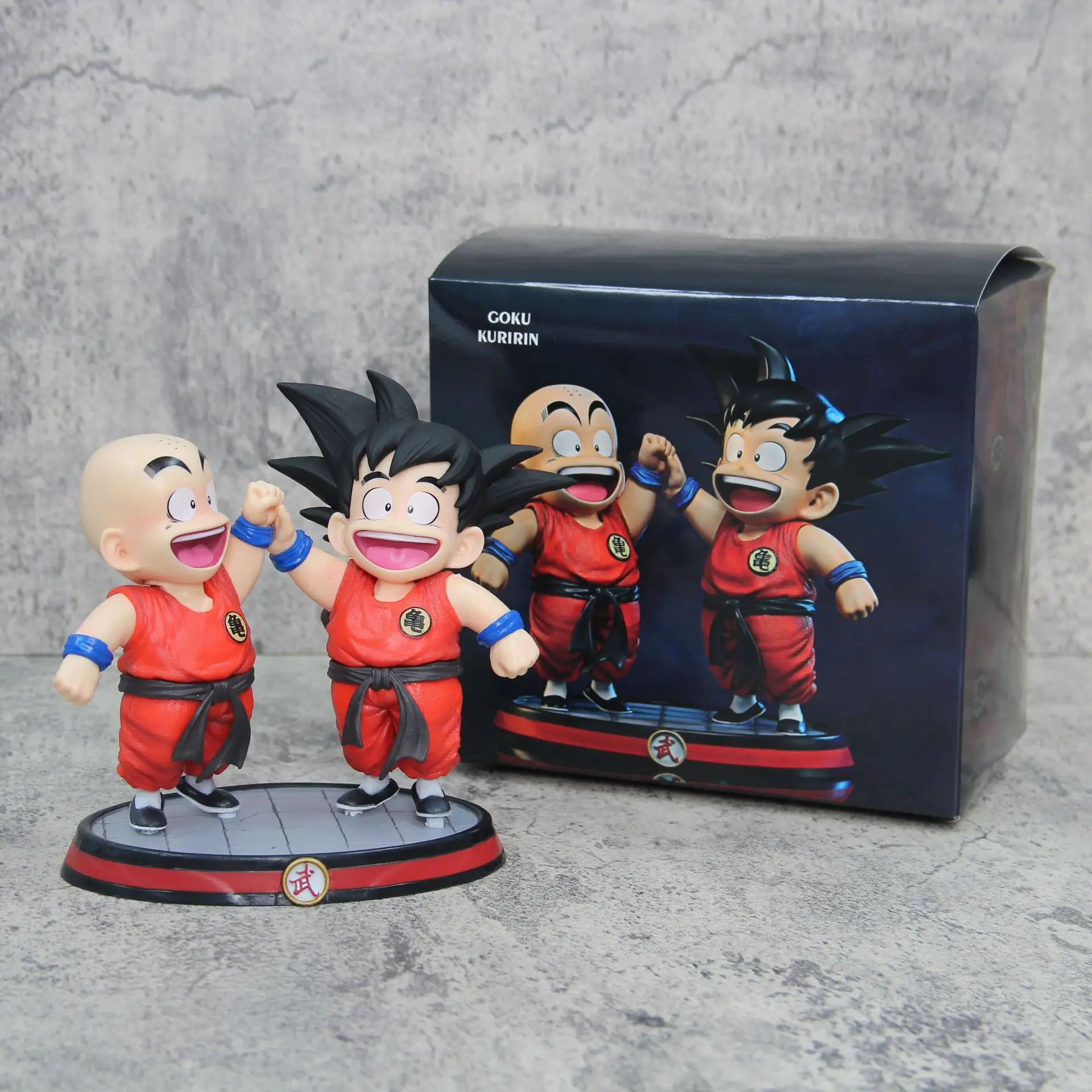 15CM Dragon Ball Z Anime Kid Goku Kuririn Figure krillin Son