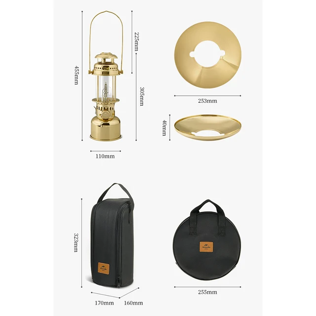 네이처하이크 레트로 노스탤직 가스 랜턴