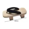 Japanese Wooden Sandals Clogs Shoes Stylish Flip Flops for Stage Performance Nonslip Bottom Cosplay Costume Apartment Carnivals 6