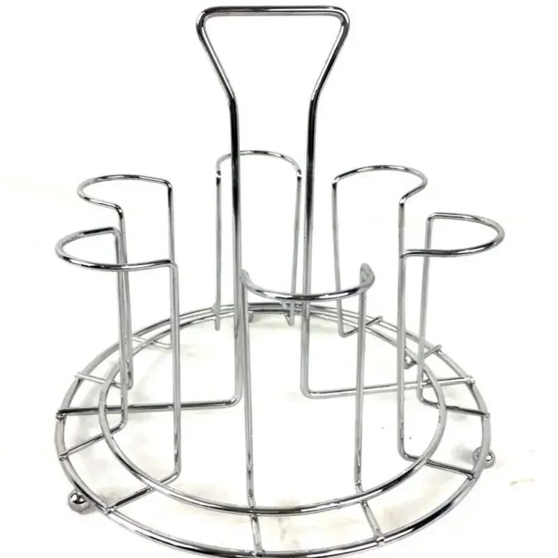 Kitchen Storage Metal Plated Cup Storage Rack Fast Drain Glass Ceramic Cup Rack