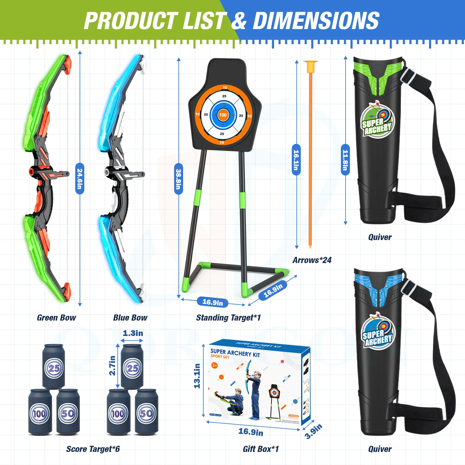 Bow And Arrows For Children Kids Archery Bow Practice Recurve Bow Outdoor Sports Game Hunting Shooting Toy Boys Gift Bow Kit Set 2
