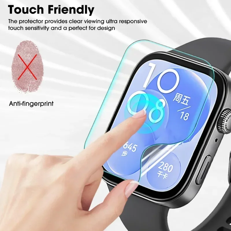 Soft Flexible Hydrogel Screen Protector Film - HD Clear Protective Cover