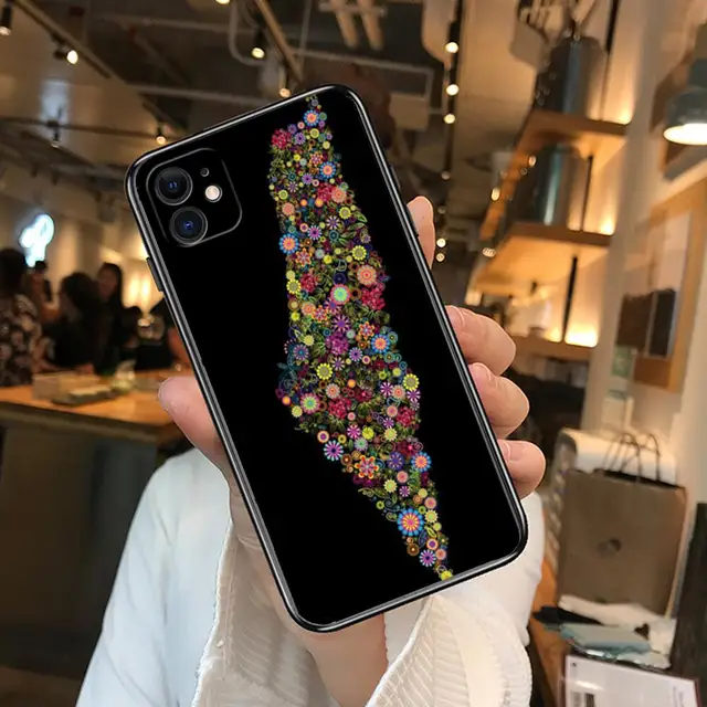 부드러운 TPU 실리콘으로 제작된 아이폰 팔레스타인 지도 아랍어 휴대 전화 케이스의 다양한 디자인과 방수, 지문방지, 빨 수 있는 기능이 매력입니다.