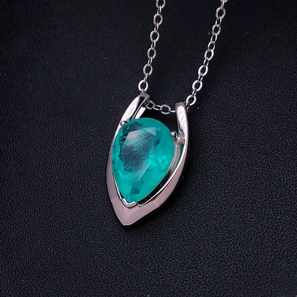 Ciondolo In Argento Sterling 925 Con Pietra Preziosa Ovale In Onice - Foto 2