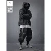 11 BYBB'S DARK 2025 New Tactical Jackets Windbreaker Mens Cargo Function Hooded Jacket Coats Outwear Techwear Streetwear 5