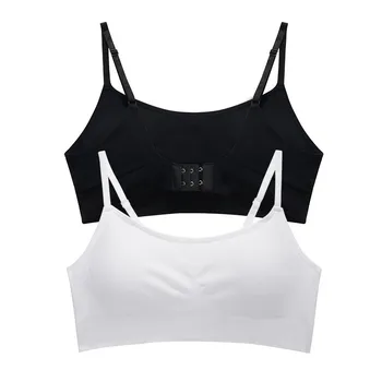 Women Daily Comfort Wireless Soft Bra Sexy Adjustable Plus Size Bralette Lingerie Female Removable Pad Underwear S-3XL 2101