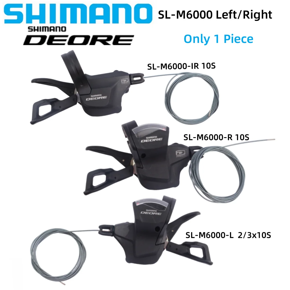 Cambio Destro Shimano Deore SL-M6000 10 Velocità | Per MTB Enduro Ebike