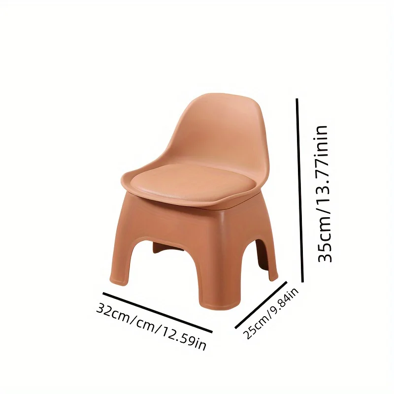 Kids Folding Backrest Stool 3
